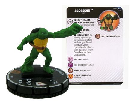 Blobboid 033 Chase Rare TMNT Heroes in a Half Shell Gravity Feed Heroclix Blobboid 033 Chase Rare TMNT Heroes in a Half Shell Gravity Feed Heroclix
