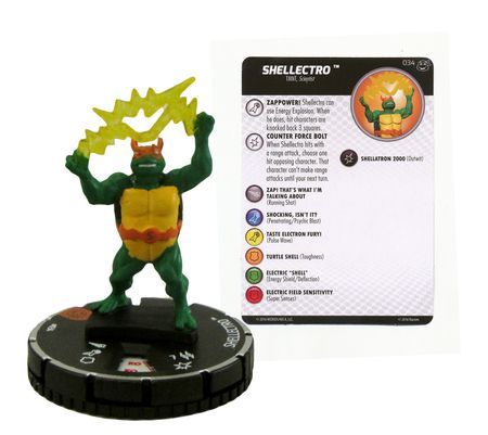 Shellectro 034 Chase Rare TMNT Heroes in a Half Shell Gravity Feed Heroclix Other TMNT Heroes in a Half Shell Singles Shellectro 034 Chase Rare TMNT Heroes in a Half Shell Gravity Feed Heroclix Other TMNT Heroes in a Half Shell Singles