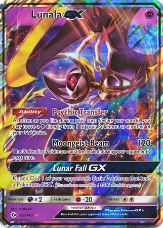 Lunala GX - SM17 - Promo