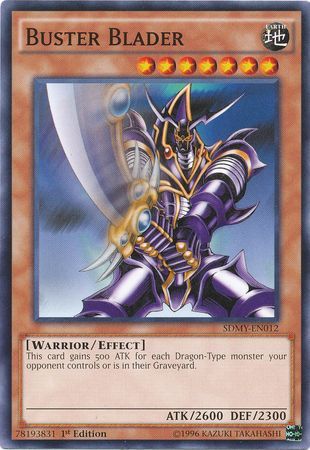 Buster Blader SDMY EN012 Common 1st Edition Structure Deck Yugi Muto SDMY Buster Blader SDMY EN012 Common 1st Edition Structure Deck Yugi Muto SDMY