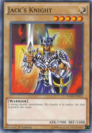 Jack s Knight SDMY EN013 Common 1st Edition Structure Deck Yugi Muto SDMY Jack s Knight SDMY EN013 Common 1st Edition Structure Deck Yugi Muto SDMY