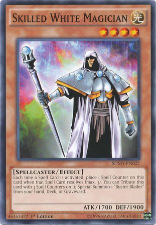 Skilled White Magician SDMY EN022 Common 1st Edition Skilled White Magician SDMY EN022 Common 1st Edition