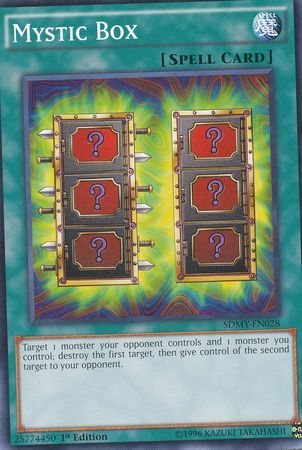 Mystic Box SDMY EN028 Common 1st Edition Structure Deck Yugi Muto SDMY Mystic Box SDMY EN028 Common 1st Edition Structure Deck Yugi Muto SDMY