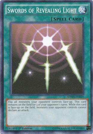 Swords of Revealing Light SDMY EN029 Common 1st Edition Structure Deck Yugi Muto SDMY Swords of Revealing Light SDMY EN029 Common 1st Edition Structure Deck Yugi Muto SDMY