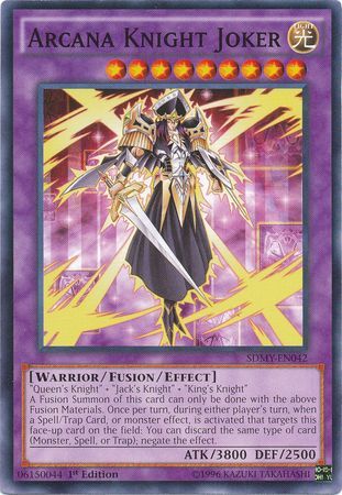 Arcana Knight Joker SDMY EN042 Common 1st Edition Arcana Knight Joker SDMY EN042 Common 1st Edition