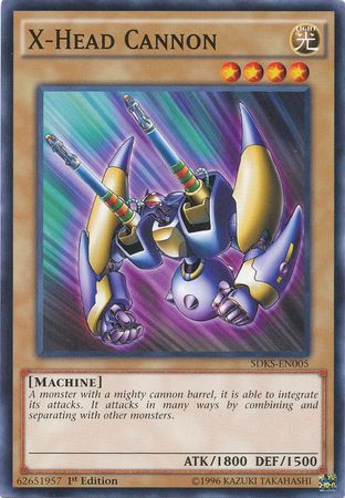 X Head Cannon SDKS EN005 Common 1st Edition Seto Kaiba 1st Edition Singles X Head Cannon SDKS EN005 Common 1st Edition Seto Kaiba 1st Edition Singles