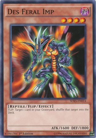 Des Feral Imp SDKS EN014 Common 1st Edition Des Feral Imp SDKS EN014 Common 1st Edition