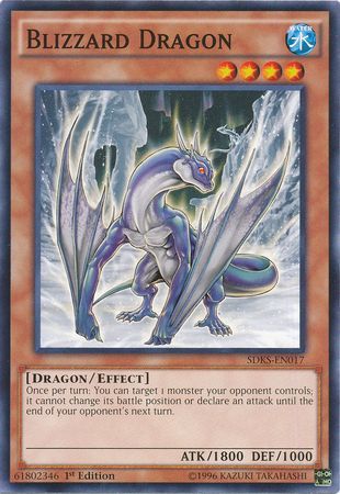 Blizzard Dragon SDKS EN017 Common 1st Edition Blizzard Dragon SDKS EN017 Common 1st Edition