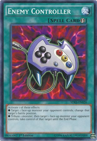 Enemy Controller SDKS EN026 Common 1st Edition Seto Kaiba 1st Edition Singles Enemy Controller SDKS EN026 Common 1st Edition Seto Kaiba 1st Edition Singles