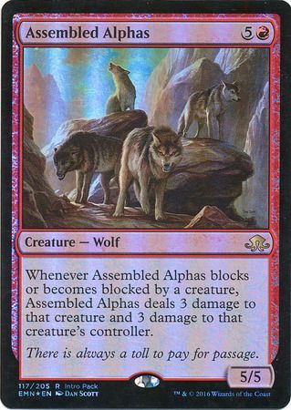 Assembled Alphas EMN Intro Pack Alternate Art Foil Magic The Gathering Promo Cards Assembled Alphas EMN Intro Pack Alternate Art Foil Magic The Gathering Promo Cards
