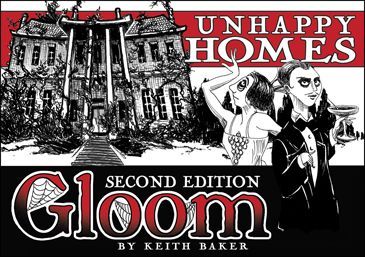 Gloom Second Edition Unhappy Homes Expansion Atlas Games AG1352 Board Games A Z Gloom Second Edition Unhappy Homes Expansion Atlas Games AG1352 Board Games A Z