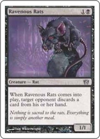 Ravenous Rats - MTG 8th Edition - Magic | TrollAndToad