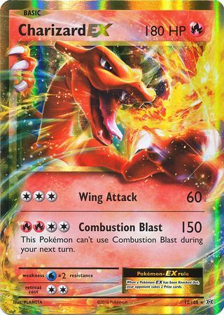 Details about   Charizard EX XY - Evolutions 12