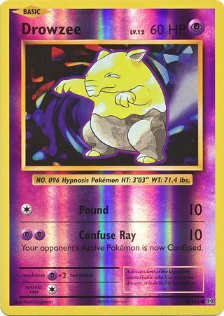XY Evolutions Common/Uncommon reverse holo Pokemon cards foil 