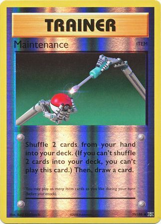 Pokemon Card XY Evolutions 79/108 Maintenance Item  Reverse Holo Uncommon