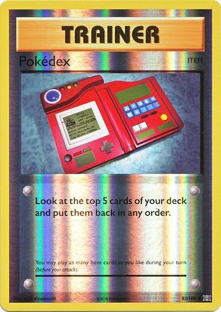 82//108 Uncommon NM Pokemon XY Evolutions 6x Pokedex