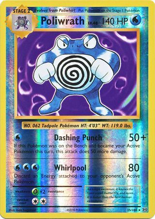 poliwrath pokemon card