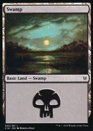 Swamp 343 351 Commander 2016 Singles Swamp 343 351 Commander 2016 Singles