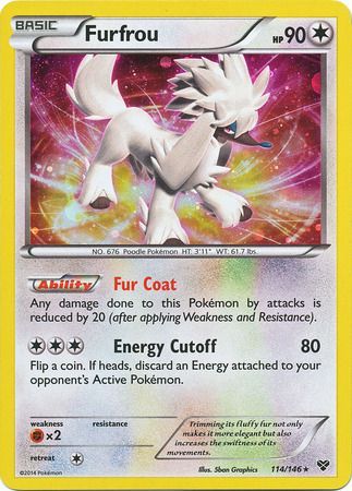 Furfrou 114 146 Alternate Holo Promo Pokemon Alternate Holo and Alternate Art Promos Furfrou 114 146 Alternate Holo Promo Pokemon Alternate Holo and Alternate Art Promos