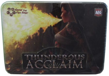 Legends of the Five Rings Thunderous Acclaim Booster Box L5R Legends of the Five Rings Thunderous Acclaim Booster Box L5R