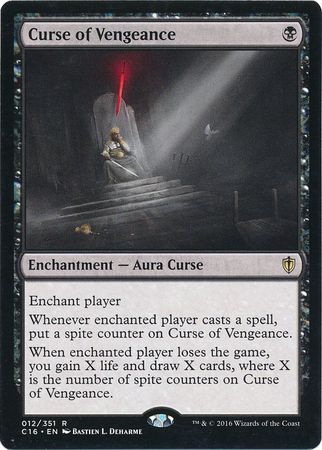 Curse of Vengeance 12 351 Commander 2016 Singles Curse of Vengeance 12 351 Commander 2016 Singles