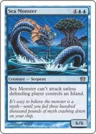 Sea Monster - Mtg 8th Edition - Magic 