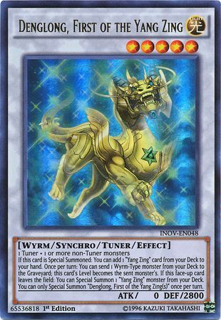 Denglong First of the Yang Zing INOV EN048 Ultra Rare 1st Edition Invasion Vengeance 1st Edition Singles Denglong First of the Yang Zing INOV EN048 Ultra Rare 1st Edition Invasion Vengeance 1st Edition Singles