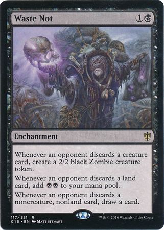 Waste Not 117 351 Commander 2016 Singles Waste Not 117 351 Commander 2016 Singles
