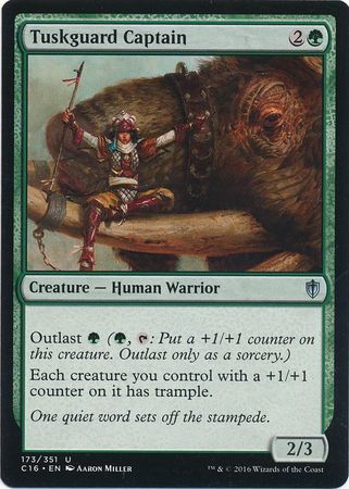 Tuskguard Captain 173 351 Commander 2016 Singles Tuskguard Captain 173 351 Commander 2016 Singles