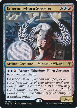 Etherium Horn Sorcerer 197 351 Commander 2016 Singles Etherium Horn Sorcerer 197 351 Commander 2016 Singles