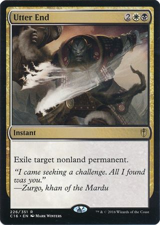 Utter End 226 351 Commander 2016 Singles Utter End 226 351 Commander 2016 Singles
