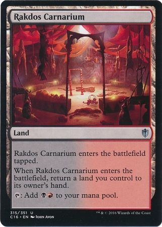 Rakdos Carnarium 315 351 Commander 2016 Singles Rakdos Carnarium 315 351 Commander 2016 Singles