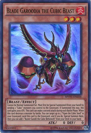 Blade Garoodia the Cubic Beast MVP1 EN034 Ultra Rare Unlimited Blade Garoodia the Cubic Beast MVP1 EN034 Ultra Rare Unlimited