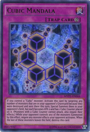 Cubic Mandala MVP1 EN044 Ultra Rare Unlimited Cubic Mandala MVP1 EN044 Ultra Rare Unlimited