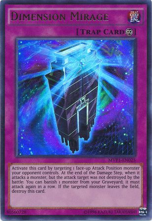 Dimension Mirage MVP1 EN025 Ultra Rare Unlimited Dimension Mirage MVP1 EN025 Ultra Rare Unlimited