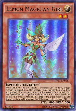 MVP1-EN051  Lemon Magician Girl  Yugioh