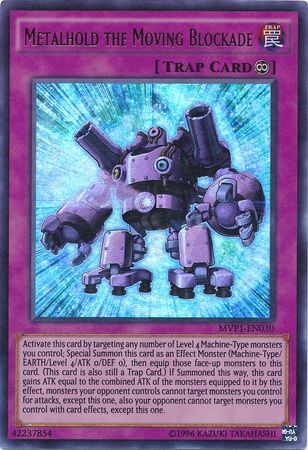 Metalhold the Moving Blockade MVP1 EN030 Ultra Rare Unlimited The Dark Side of Dimensions Unlimited Singles Metalhold the Moving Blockade MVP1 EN030 Ultra Rare Unlimited The Dark Side of Dimensions Unlimited Singles