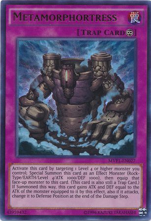 Metamorphortress MVP1 EN027 Ultra Rare Unlimited Metamorphortress MVP1 EN027 Ultra Rare Unlimited