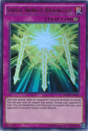 Spiritual Swords of Revealing Light MVP1 EN031 Ultra Rare Unlimited The Dark Side of Dimensions Unlimited Singles Spiritual Swords of Revealing Light MVP1 EN031 Ultra Rare Unlimited The Dark Side of Dimensions Unlimited Singles