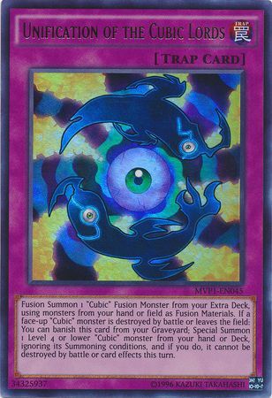 Unification of the Cubic Lords MVP1 EN045 Ultra Rare Unlimited Unification of the Cubic Lords MVP1 EN045 Ultra Rare Unlimited
