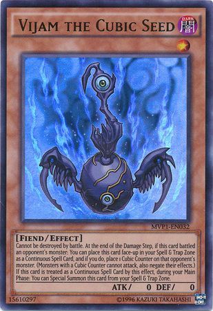 Vijam the Cubic Seed MVP1 EN032 Ultra Rare Unlimited Vijam the Cubic Seed MVP1 EN032 Ultra Rare Unlimited