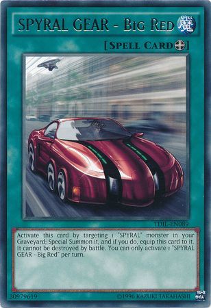SPYRAL GEAR Big Red TDIL EN089 Rare Unlimited The Dark Illusion Unlimited Singles SPYRAL GEAR Big Red TDIL EN089 Rare Unlimited The Dark Illusion Unlimited Singles