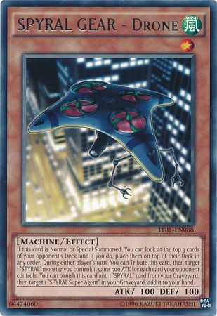 SPYRAL GEAR Drone TDIL EN088 Rare Unlimited The Dark Illusion Unlimited Singles SPYRAL GEAR Drone TDIL EN088 Rare Unlimited The Dark Illusion Unlimited Singles
