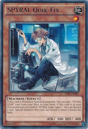 SPYRAL Quik Fix TDIL EN087 Rare Unlimited SPYRAL Quik Fix TDIL EN087 Rare Unlimited