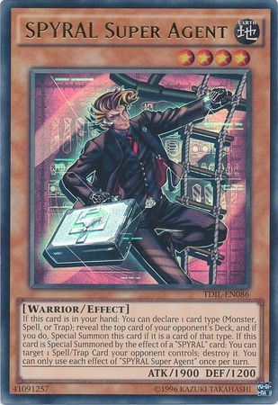 SPYRAL Super Agent TDIL EN086 Ultra Rare Unlimited The Dark Illusion Unlimited Singles SPYRAL Super Agent TDIL EN086 Ultra Rare Unlimited The Dark Illusion Unlimited Singles