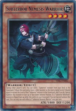 Subterror Nemesis Warrior TDIL EN082 Rare Unlimited The Dark Illusion Unlimited Singles Subterror Nemesis Warrior TDIL EN082 Rare Unlimited The Dark Illusion Unlimited Singles