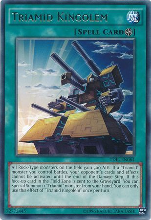 Triamid Kingolem TDIL EN064 Rare Unlimited The Dark Illusion Unlimited Singles Triamid Kingolem TDIL EN064 Rare Unlimited The Dark Illusion Unlimited Singles