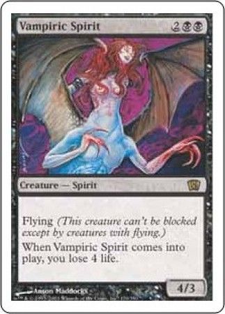 Vampiric Spirit MTG 8th Edition Singles Vampiric Spirit MTG 8th Edition Singles