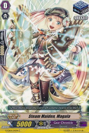 Steam Maiden Magala G CB04 045EN Common C Steam Maiden Magala G CB04 045EN Common C