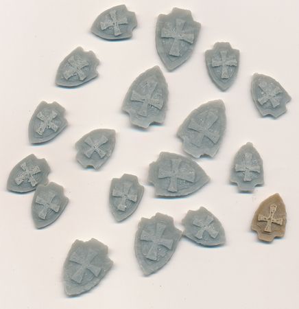 Last Stand Convertibles Knight Shields Dark Templar Cross Token 17ct SLD 050 Last Stand Convertibles Knight Shields Dark Templar Cross Token 17ct SLD 050